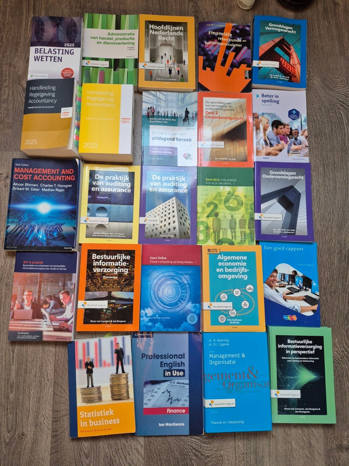 Vele boeken van de opleiding Accountancy hbo Windesheim., Boeken, Studieboeken en Cursussen, Ophalen of Verzenden, Beta, Zo goed als nieuw