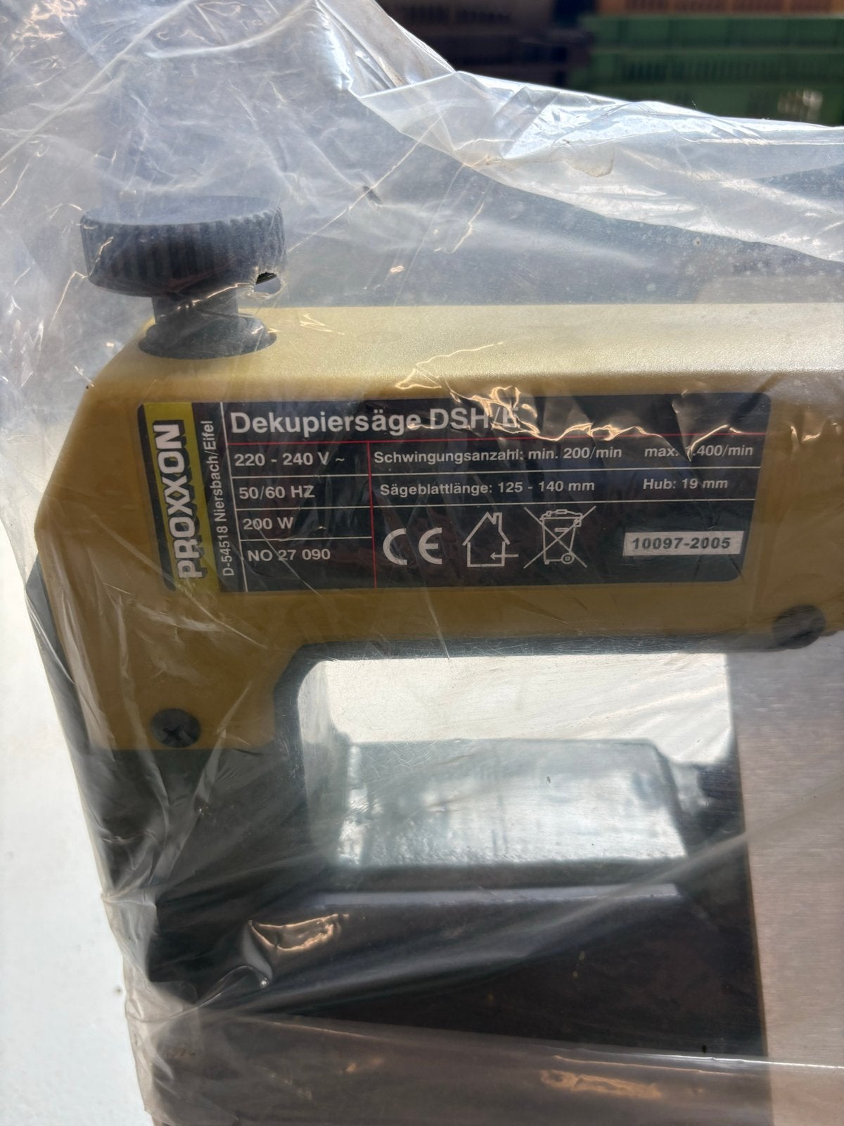 PROXXON DSH Dekupierzaag - Nieuw in verpakking, Doe-het-zelf en Verbouw, Gereedschap | Zaagmachines, Ophalen, Nieuw, 30 tot 70 mm