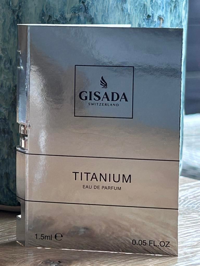 Gisada - Titanium - Eau de Parfum - 1,5 ml, Ophalen of Verzenden, Nieuw