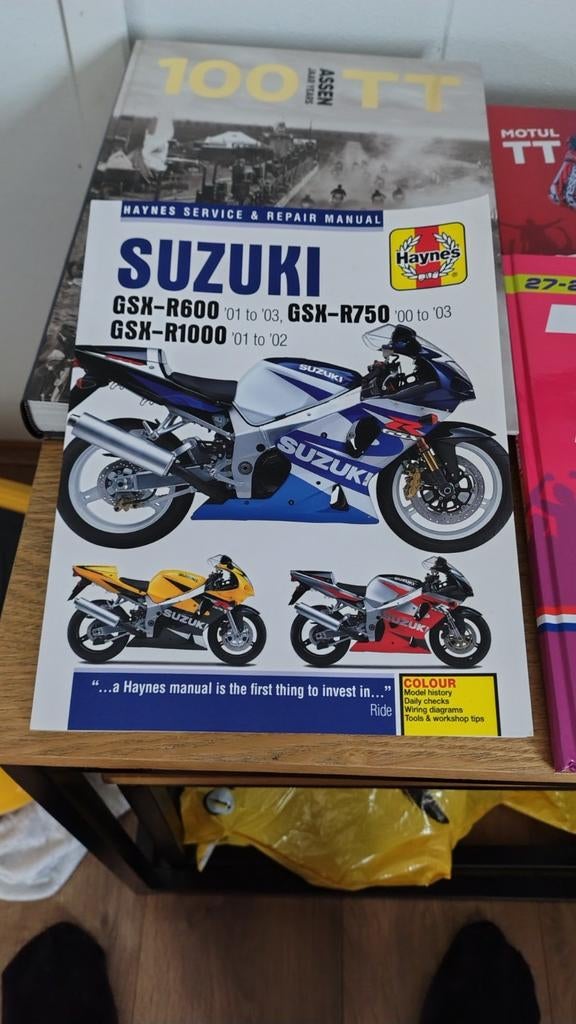 Werkplaatshandboek Suzuki GSX-R K1-K3, Ophalen of Verzenden, Suzuki