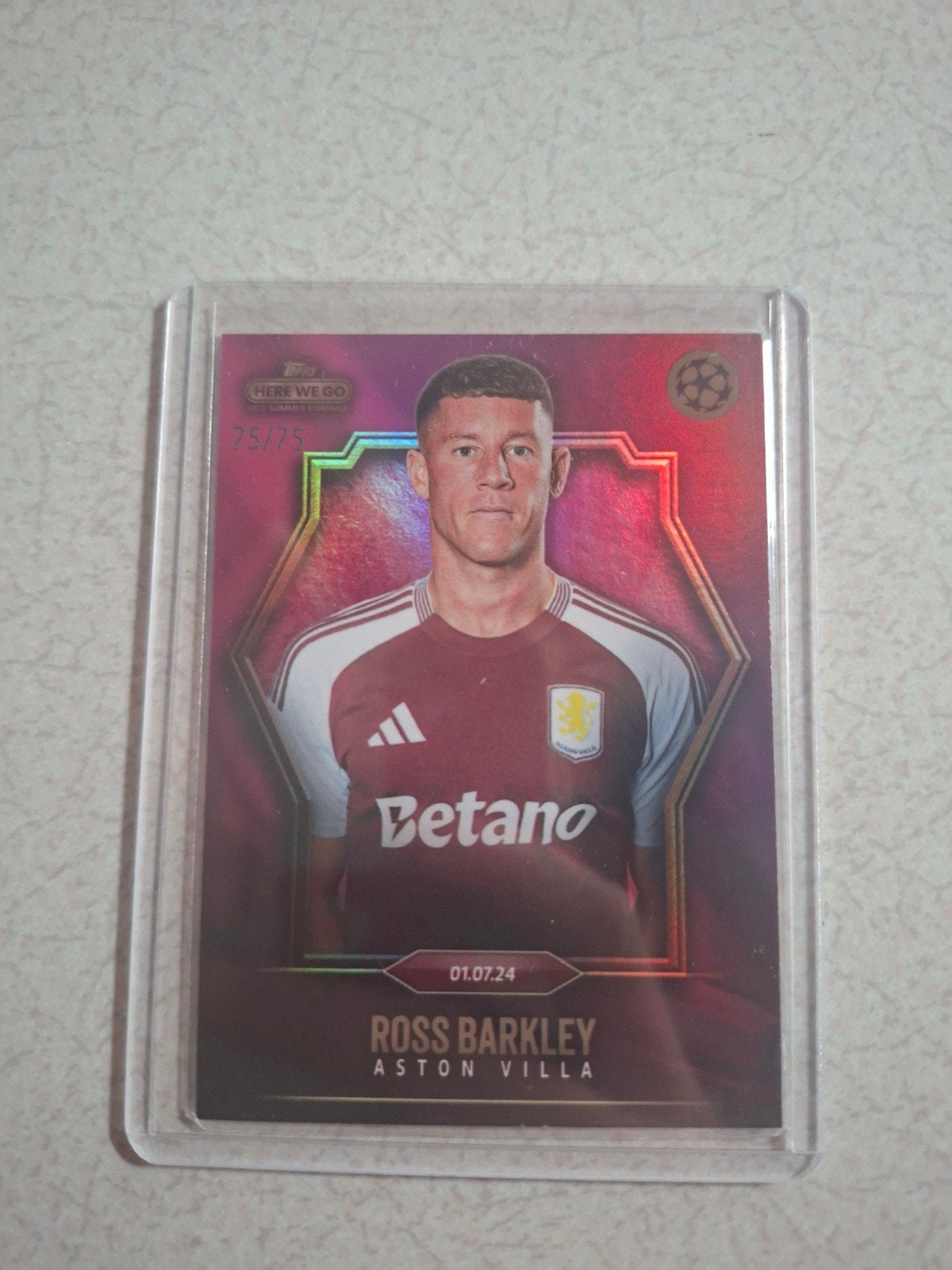 Ross barkley  /75, Ophalen of Verzenden, Nieuw, Meerdere plaatjes