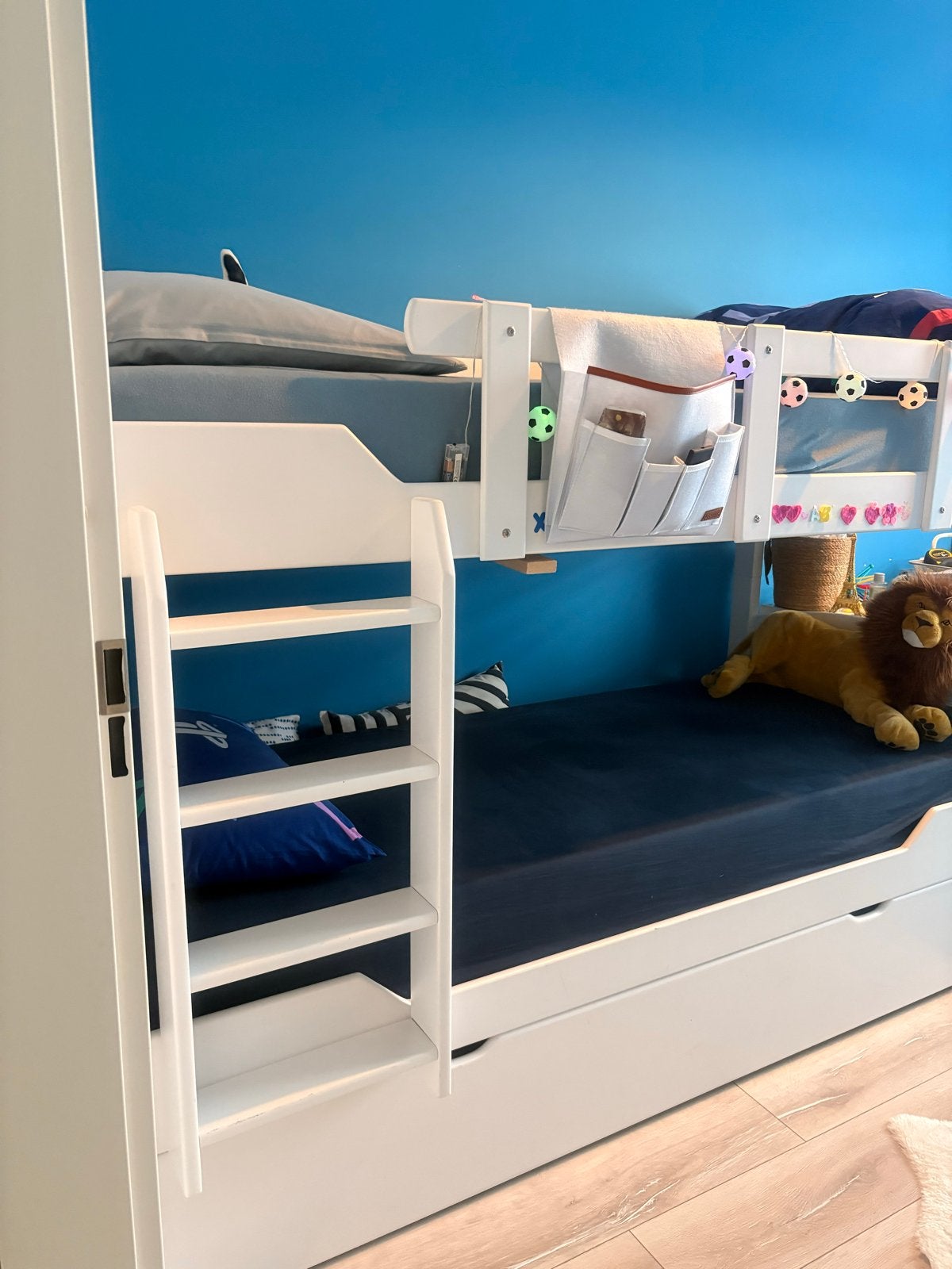 Kinder stapelbed 90x190/90x200 - 1 bed niet geschikt, Gebruikt, 90 cm, Tweepersoons, Ophalen of Verzenden