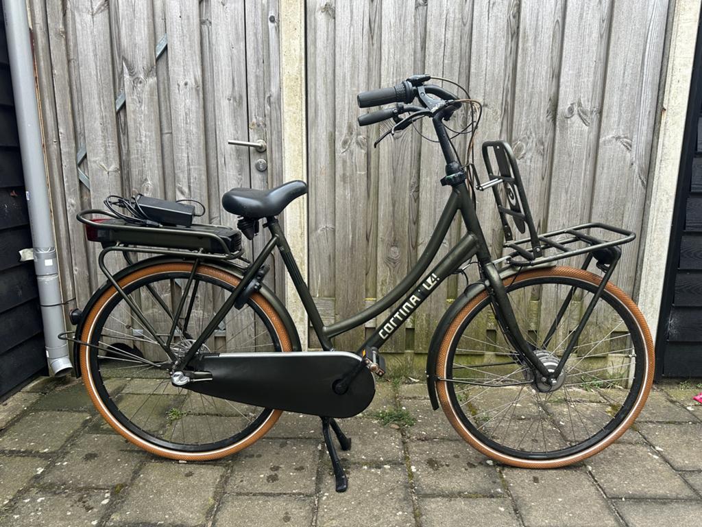 Elektrische Cortina E-U4 Damesfiets 57cm 7v EBIKE, Fietsen en Brommers, Elektrische fietsen, 55 tot 59 cm, Ophalen of Verzenden