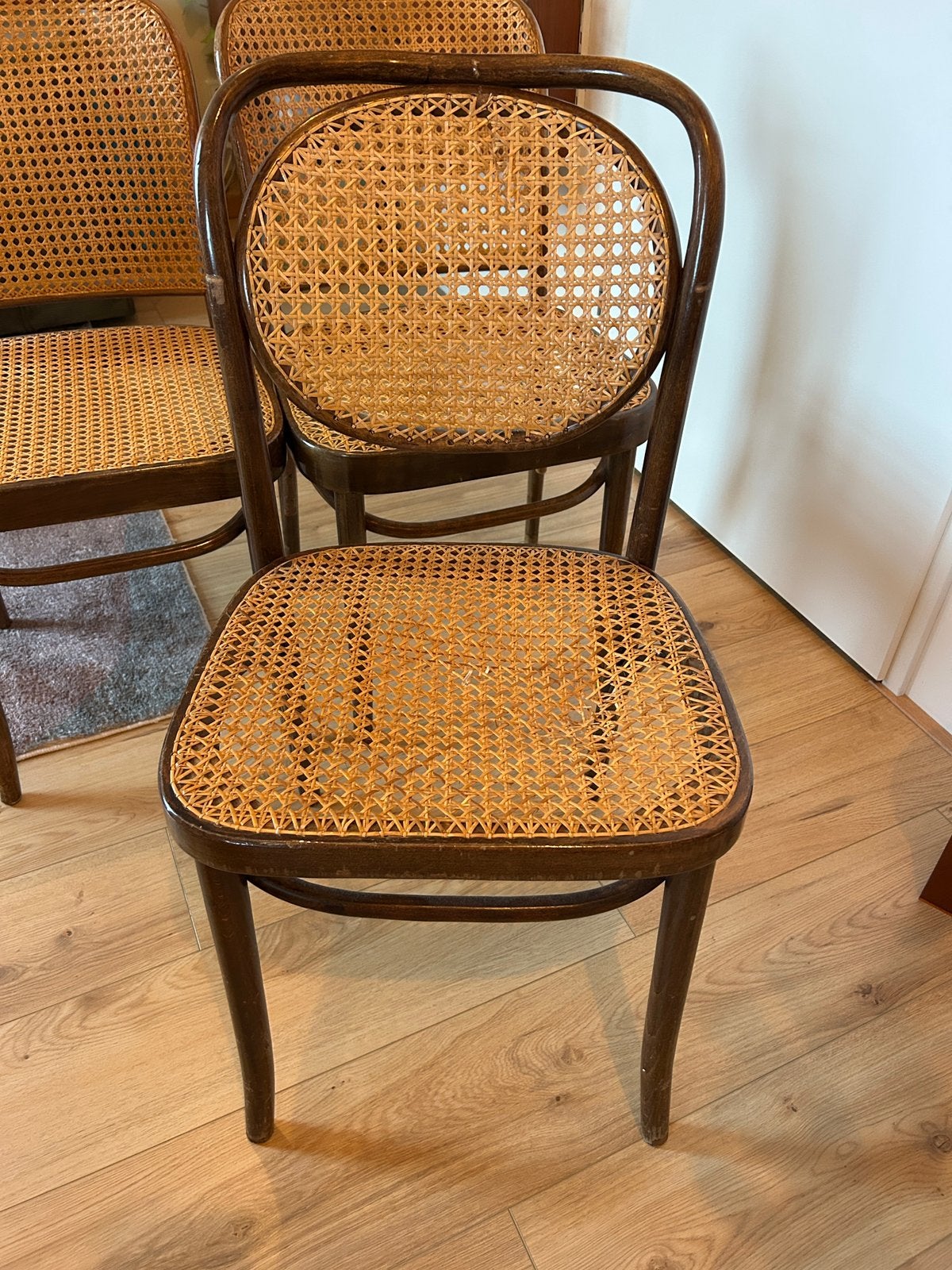 Thonet model 811 stoelen, Ophalen, Gebruikt, Thonet, Hout