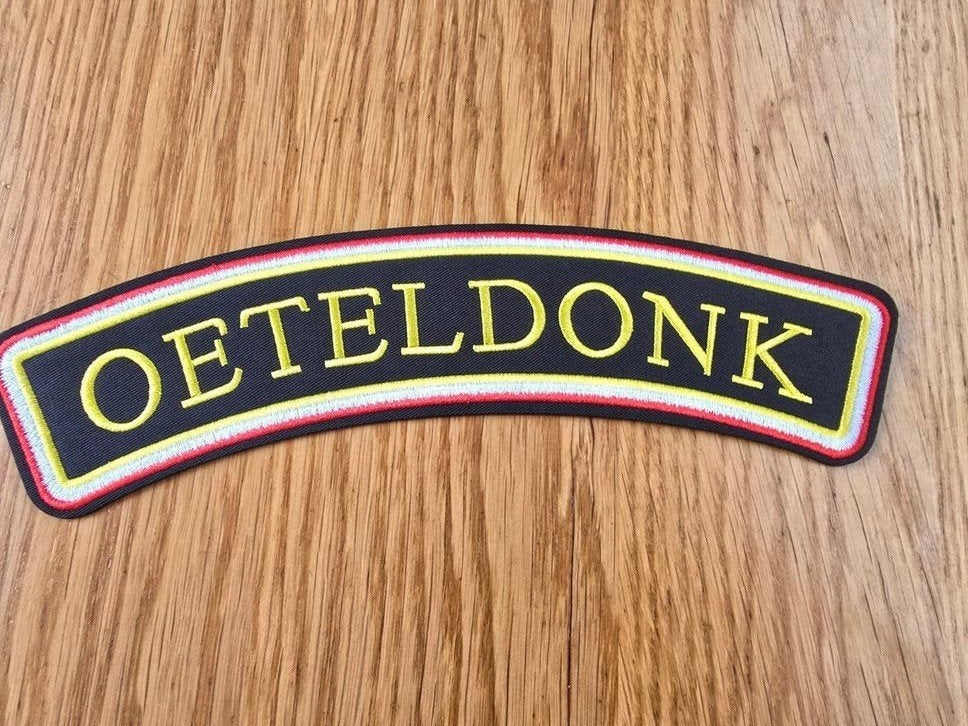 Oeteldonk patch / applicatie, Hobby en Vrije tijd, Ophalen of Verzenden, Nieuw, Overige applicaties