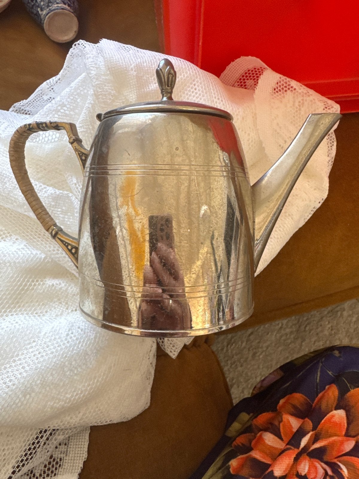 Vintage Daalderop Theepot/Koffiepot Art Deco Tiel 1920-1935, Ophalen