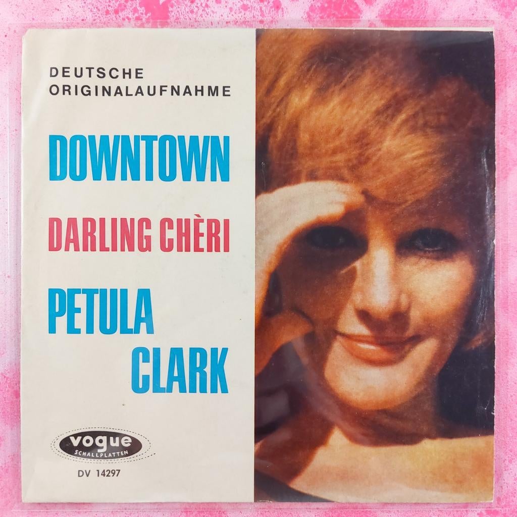Petula Clark Downtown single.                         Star45, Cd's en Dvd's, Vinyl Singles, Gebruikt, Beschermende buitenhoes