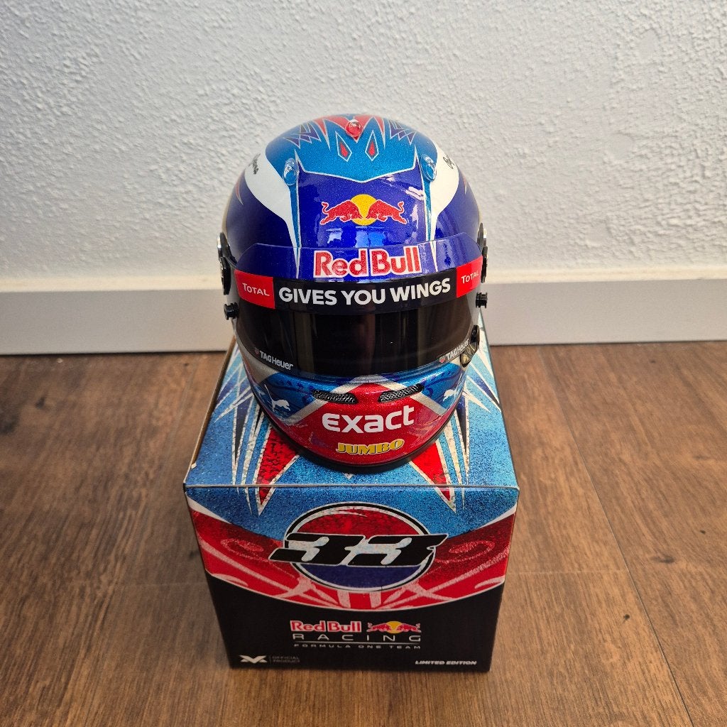 Max Verstappen - 2016 Spanje GP - First Win Scale 1/2 Helmet, Verzamelen, Automerken, Motoren en Formule 1, Ophalen of Verzenden