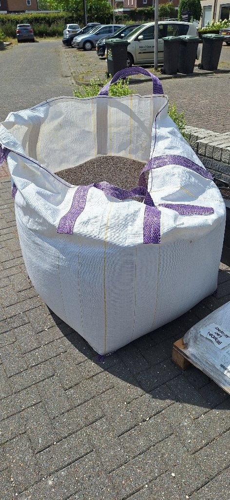 Sier stenen castle stone beige halve big bag, Tuin en Terras, Tegels en Klinkers, Ophalen, Overige typen, Nieuw, Natuursteen