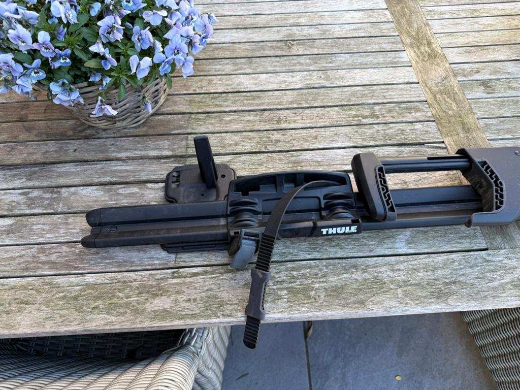 Thule Fietsendrager voor Dakmontage - Gebruikt, Auto diversen, Fietsendragers, Ophalen of Verzenden, 1 fiets, Gebruikt, Dakdrager