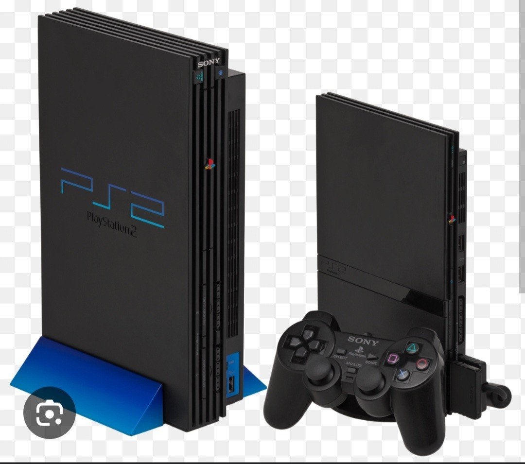 Sony PlayStation 2 (PS2) Phat - Zwart met controller, Ophalen of Verzenden, Gebruikt, Zwart, Met 1 controller