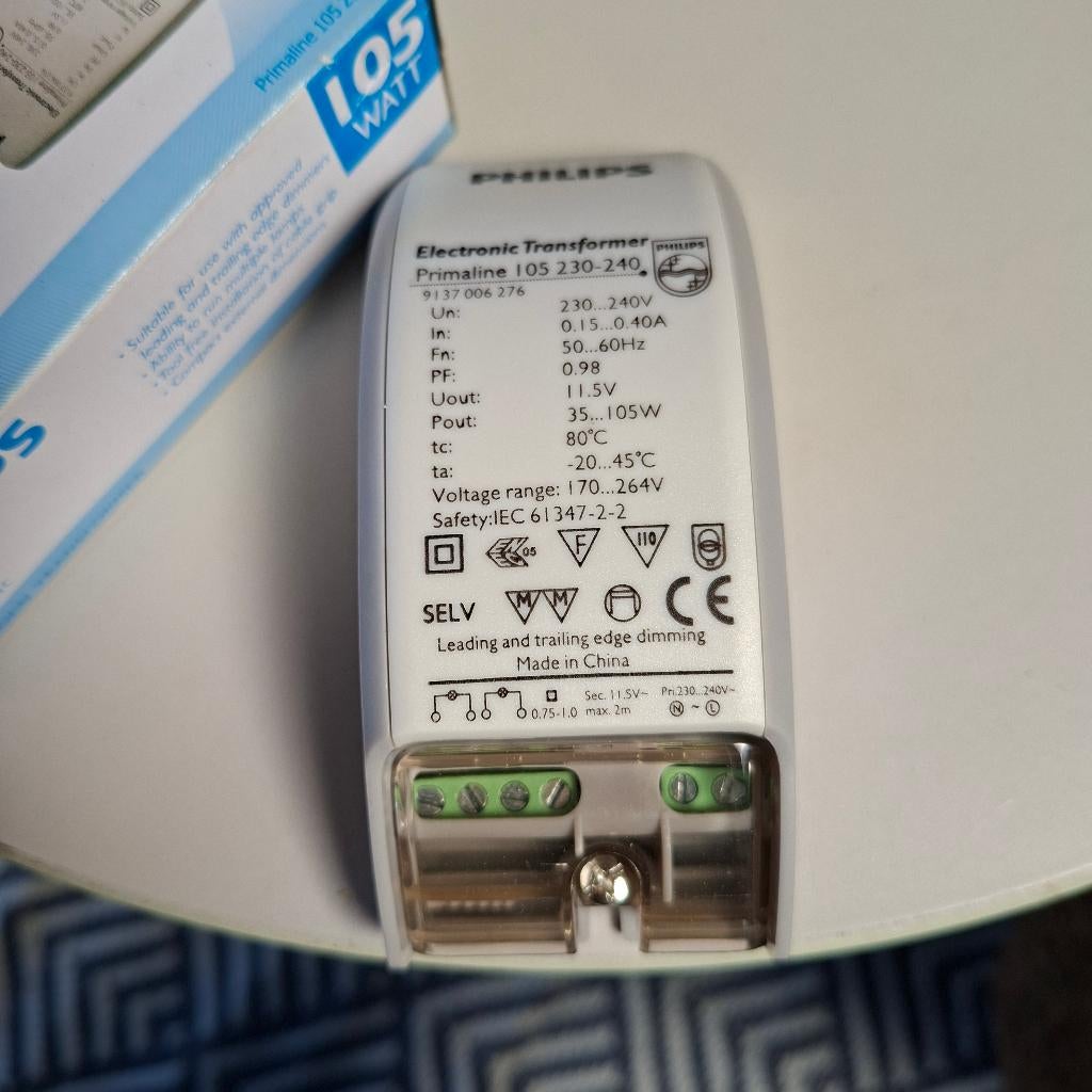 Philips elektronische trafo, Ophalen of Verzenden, Nieuw, Overige typen