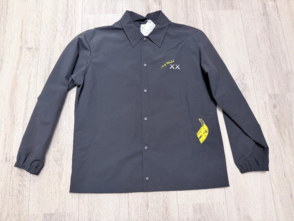 Uniqlo x Kaws x Warhol Jacket size L, Kleding | Heren, Maat 52/54 (L), -, Zwart, -