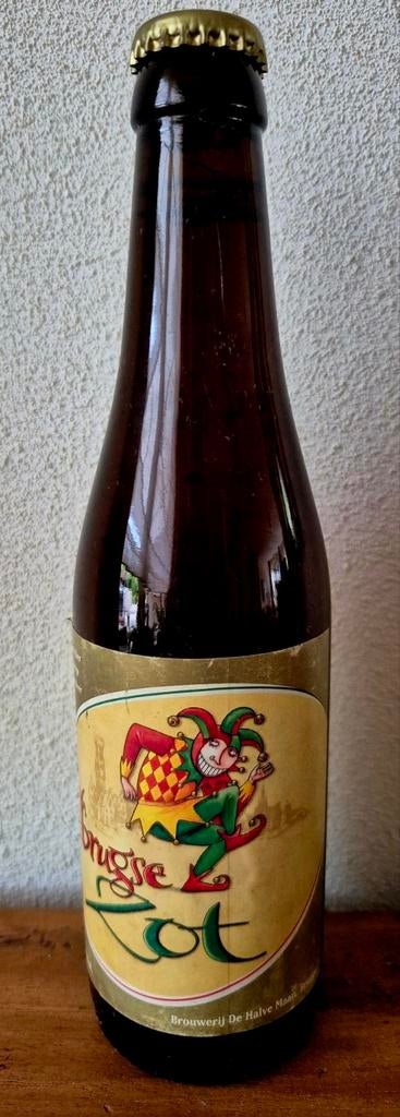 Fles Brugse ZOT bier 2007 br. De Halve Maan BRUGGE 33cl, Verzamelen, Biermerken, Ophalen of Verzenden, Zo goed als nieuw, Flesje(s)
