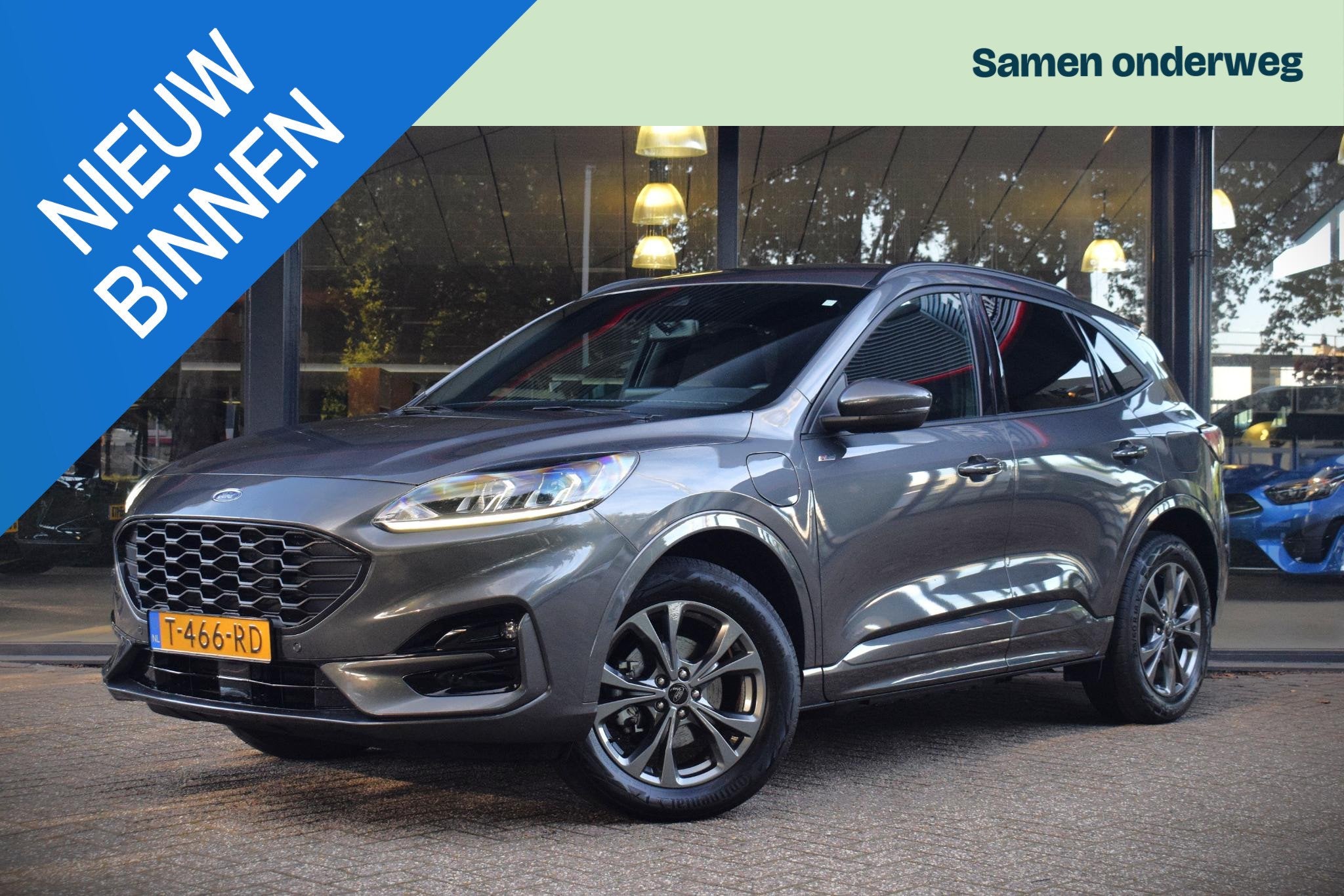Ford Kuga 2.5 PHEV ST-Line |CAMERA|CRUISE-CONTROL|NAIVGATIE, Auto's, Dealer onderhouden, Gebruikt, Euro 6, 4 cilinders