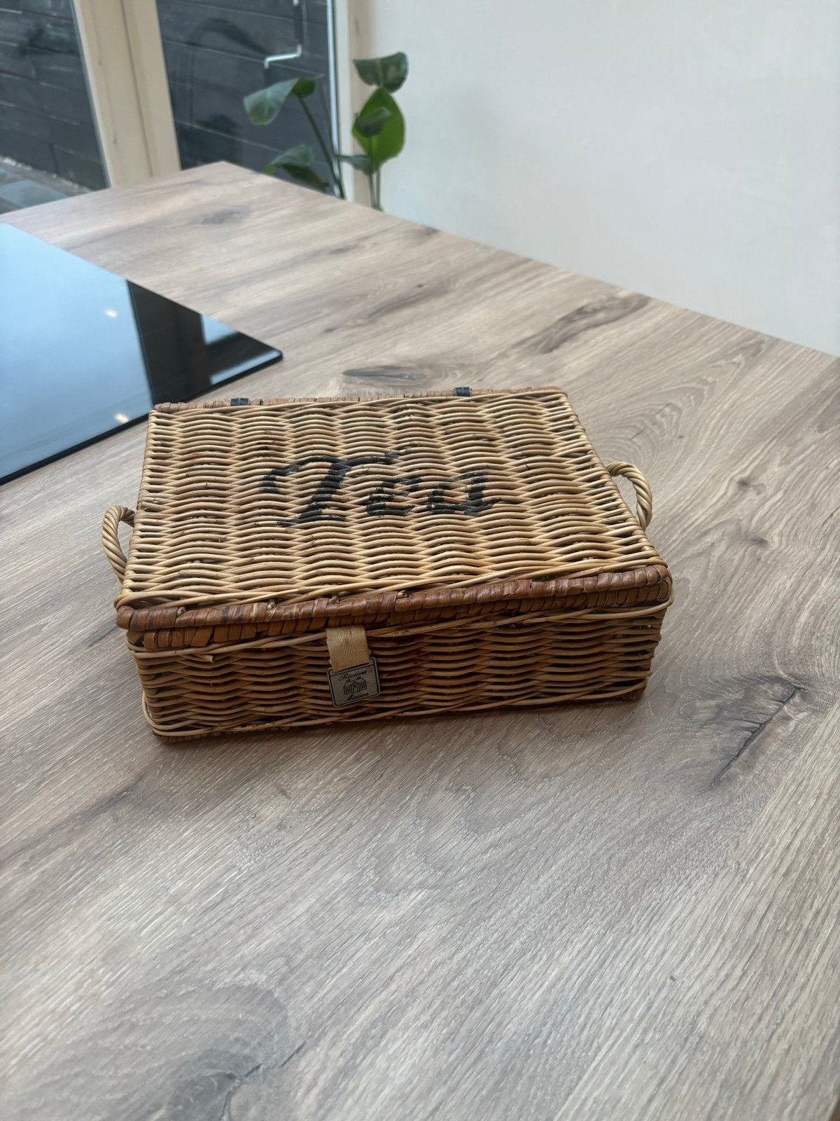 Rivièra Maison - Rustic Rattan Tea Time Tea Box, Ophalen, Gebruikt