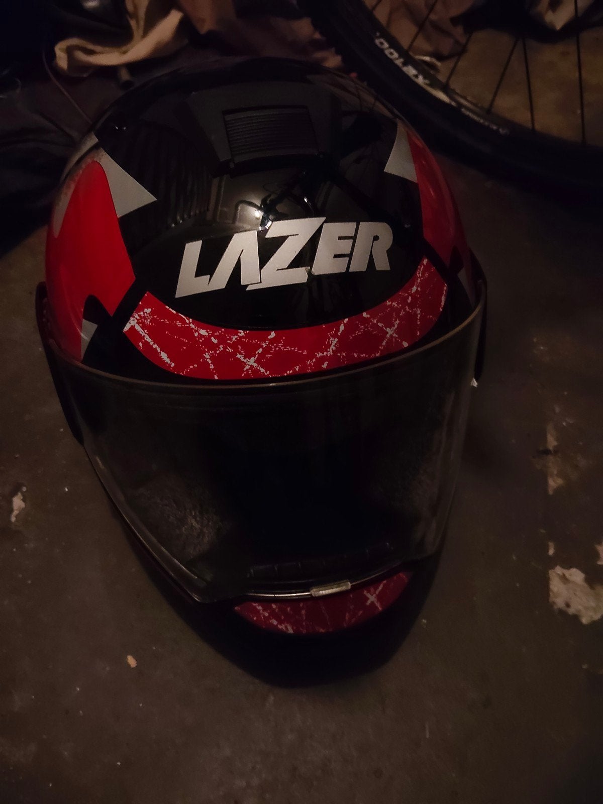 goede helm, Motoren, Ophalen