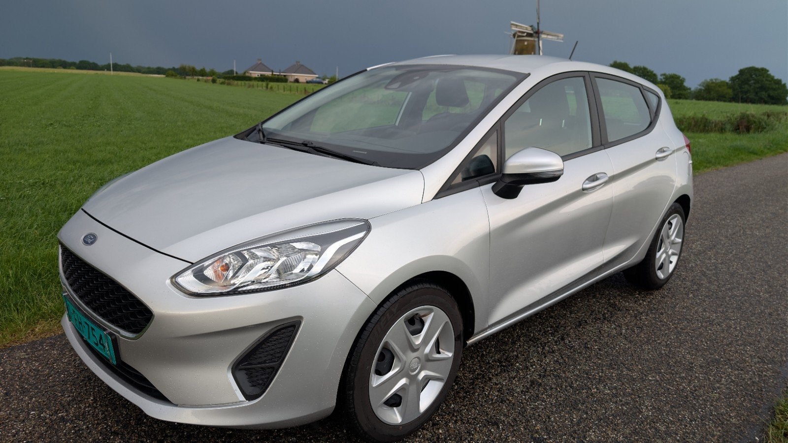 Ford Fiësta 1.1 70pk 5dr 2019 Grijs, Auto's, Voorwielaandrijving, 49 €/maand, Origineel Nederlands, Bedrijf