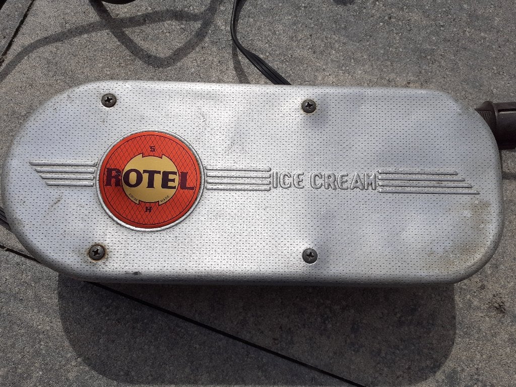 retro Ijs maak machine, Witgoed en Apparatuur, IJsmachines, Gebruikt, Ophalen of Verzenden