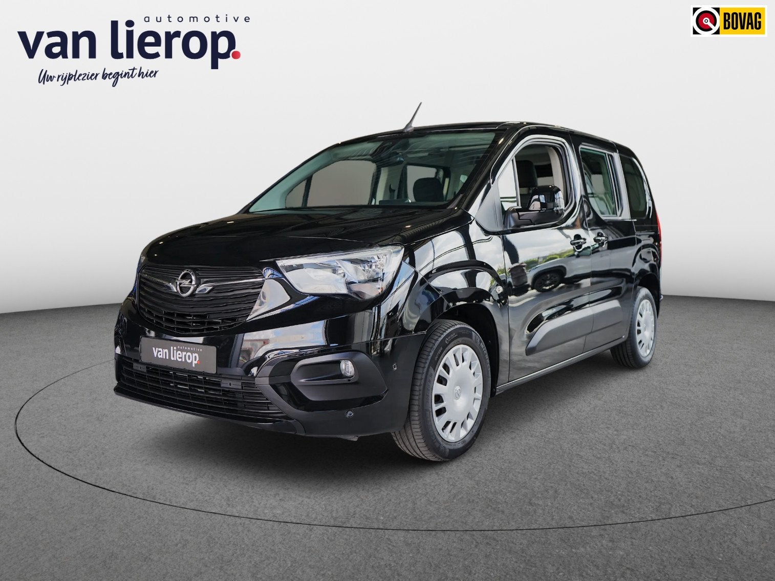 Opel Combo Tour 1.2 Turbo L1H1 Edition CARPLAY | CAMERA | ST, Auto's, Opel, Stof, Gebruikt, Zwart, Zwart
