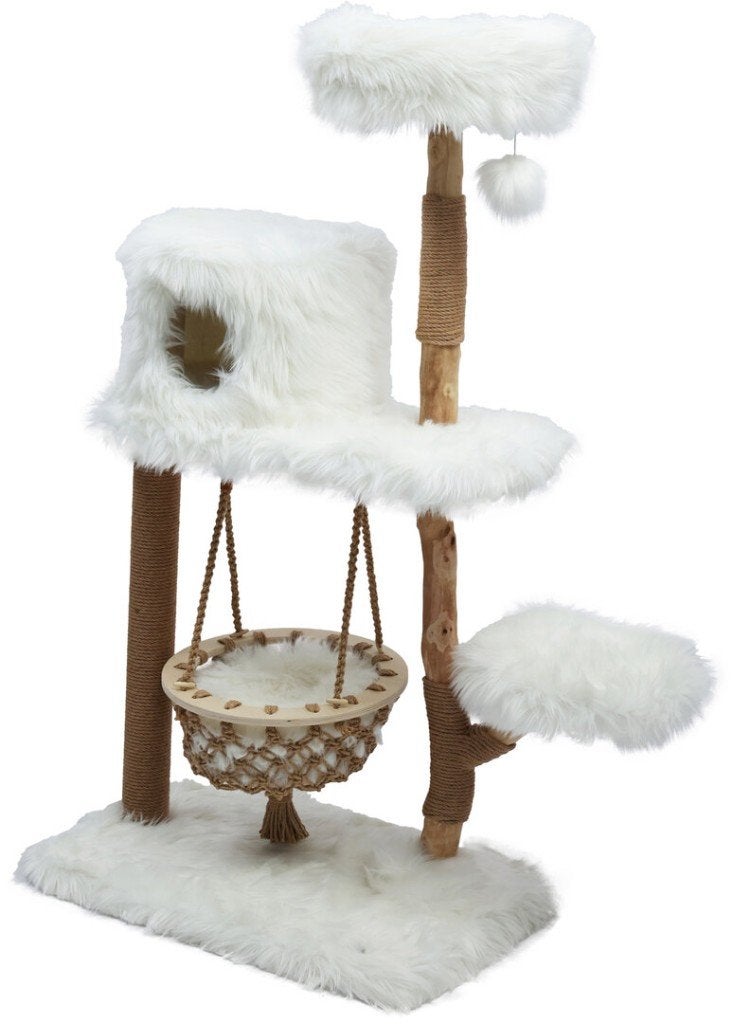 ACTIE Boony “Est 1941” klimboom populus 154cm Polar White!, Ophalen of Verzenden, Nieuw, Krabpaal