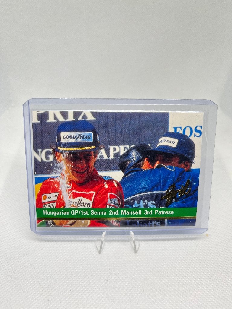 1992 Grid F1 Ayrton Senna Nigel Mansell Riccardo Patrese, Verzenden, Formule 1
