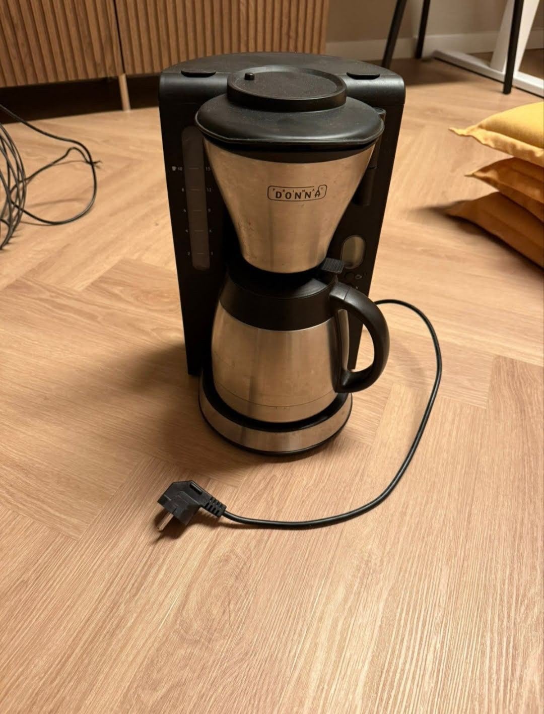 Koffiezetapparaat Donna prima staat, Witgoed en Apparatuur, 10 kopjes of meer, Ophalen, Koffiemachine, Gemalen koffie