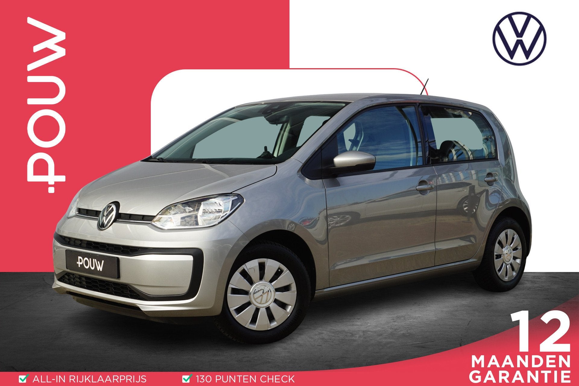 Volkswagen up! 1.0 MPI 65pk | Airco | LED