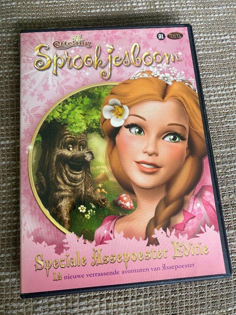 Efteling Sprookjesboom: Speciale Assepoester Editie DVD, Gebruikt, Alle leeftijden, Breedbeeld, Sprookjes