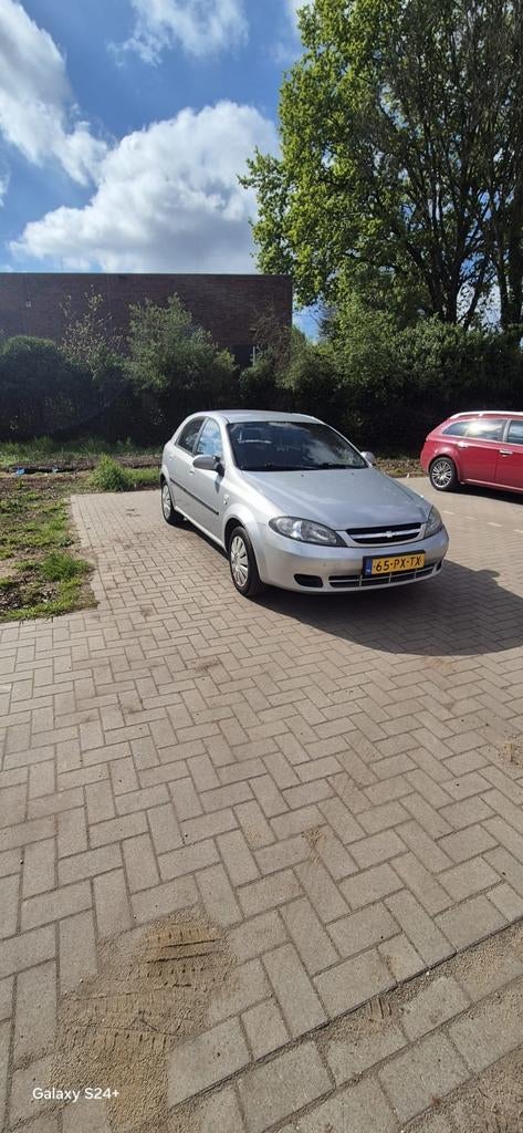 Chevrolet Lacetti 1.6 HB AUT 2005 Grijs, Auto's, Chevrolet, Bedrijf, Lacetti, Benzine, E, Hatchback, Automaat, Origineel Nederlands