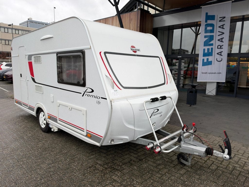 Bürstner Premio Life 420 TS 2017 Mover,Tent,Luifel!, Caravans en Kamperen, Bedrijf, Treinzit, Bürstner, 4 tot 5 meter