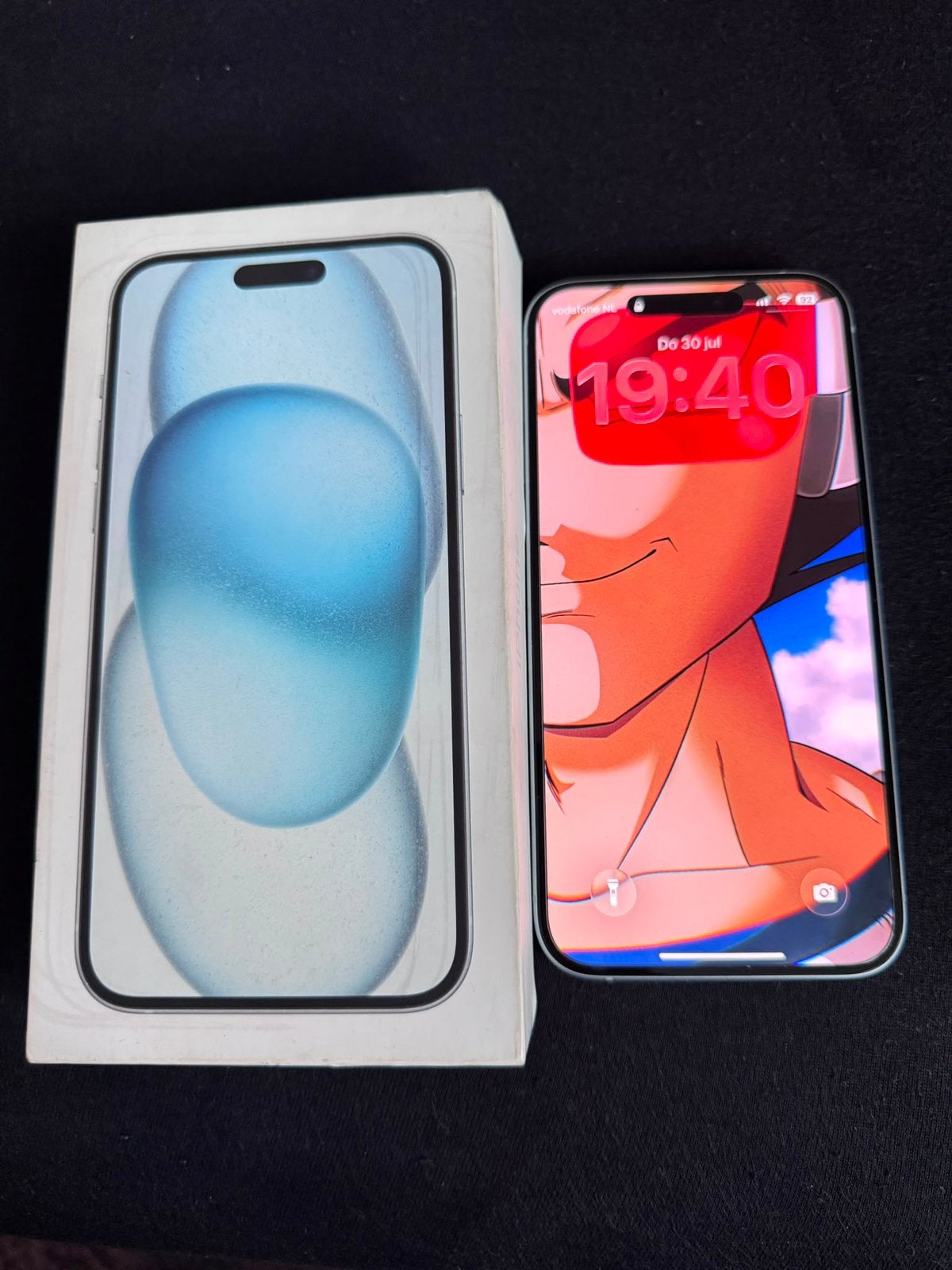 Apple iPhone 15 Plus, Ophalen, 128 GB, Blauw, Zo goed als nieuw