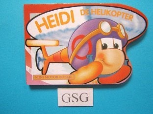 Heidi de helikopter mini motor boekje nr. 110141-02, Ophalen, Zo goed als nieuw, Overige typen