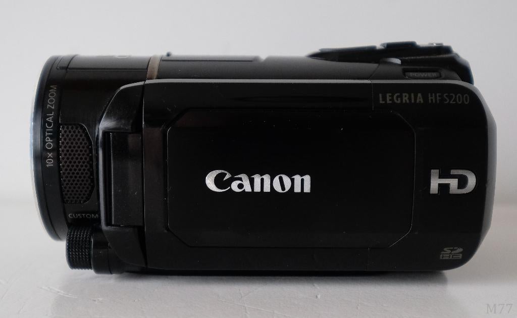 Canon HF S200 Full HD Camcorder (32GB/10x Zoom), Ophalen of Verzenden, Gebruikt