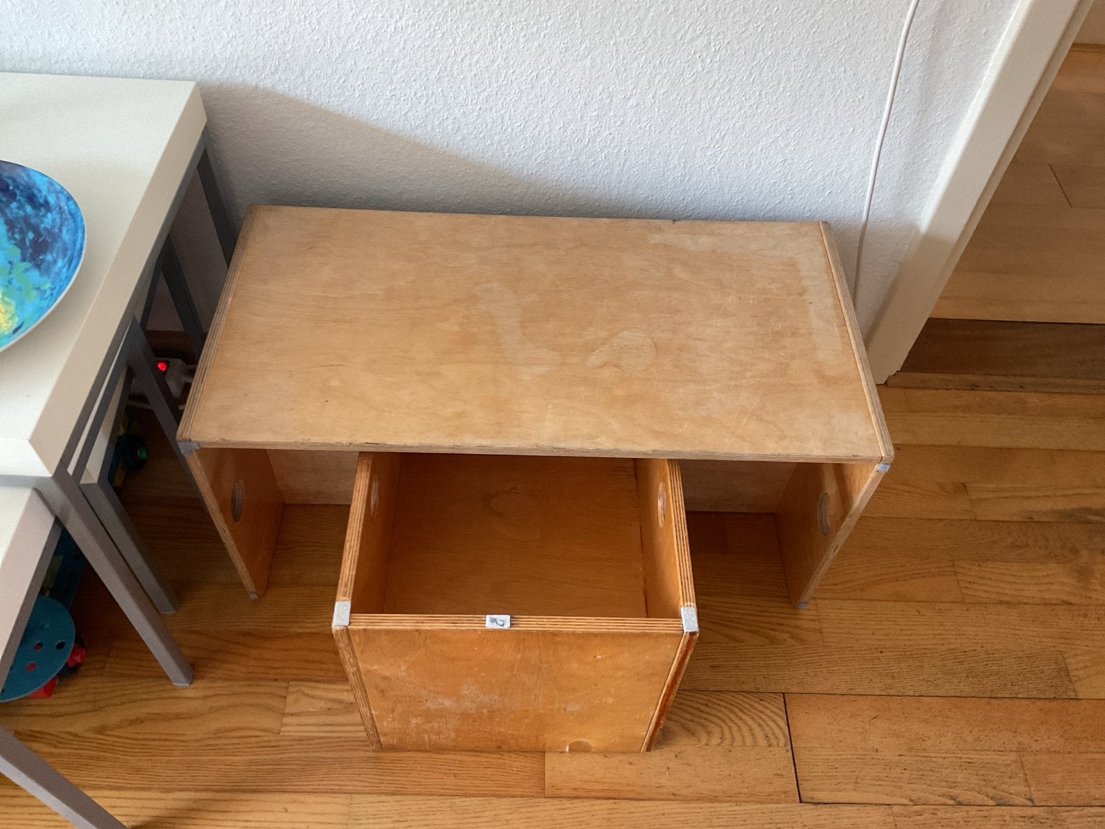 Kubustafel en stoel Rolf, Ophalen, Gebruikt, Tafel(s) en Stoel(en)