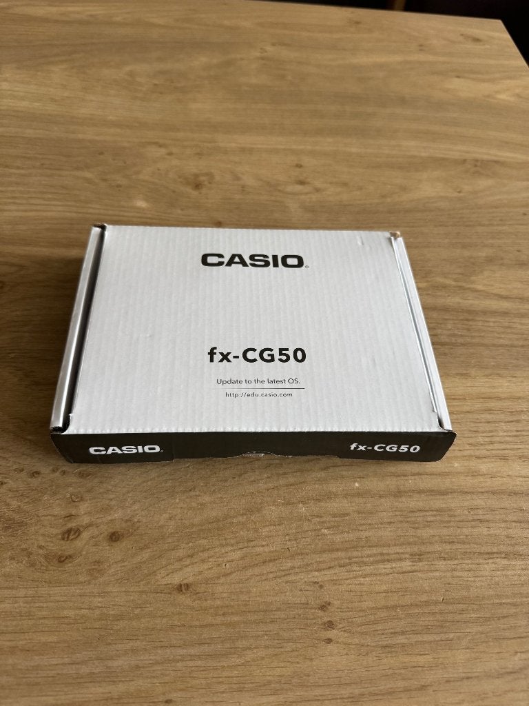Casio fx cg50 grafische rekenmachine nieuw, Diversen, Rekenmachines, Ophalen of Verzenden, Grafische rekenmachine, Nieuw