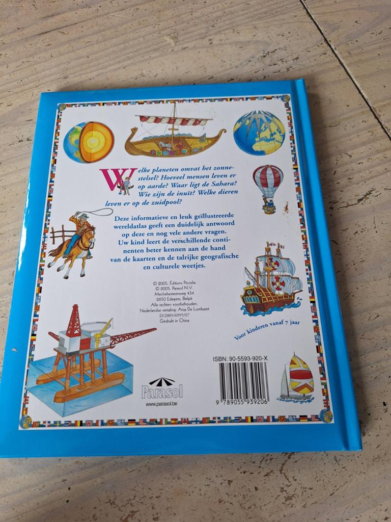 Mijn eerste grote wereldatlas, Boeken, Ophalen of Verzenden, Zo goed als nieuw
