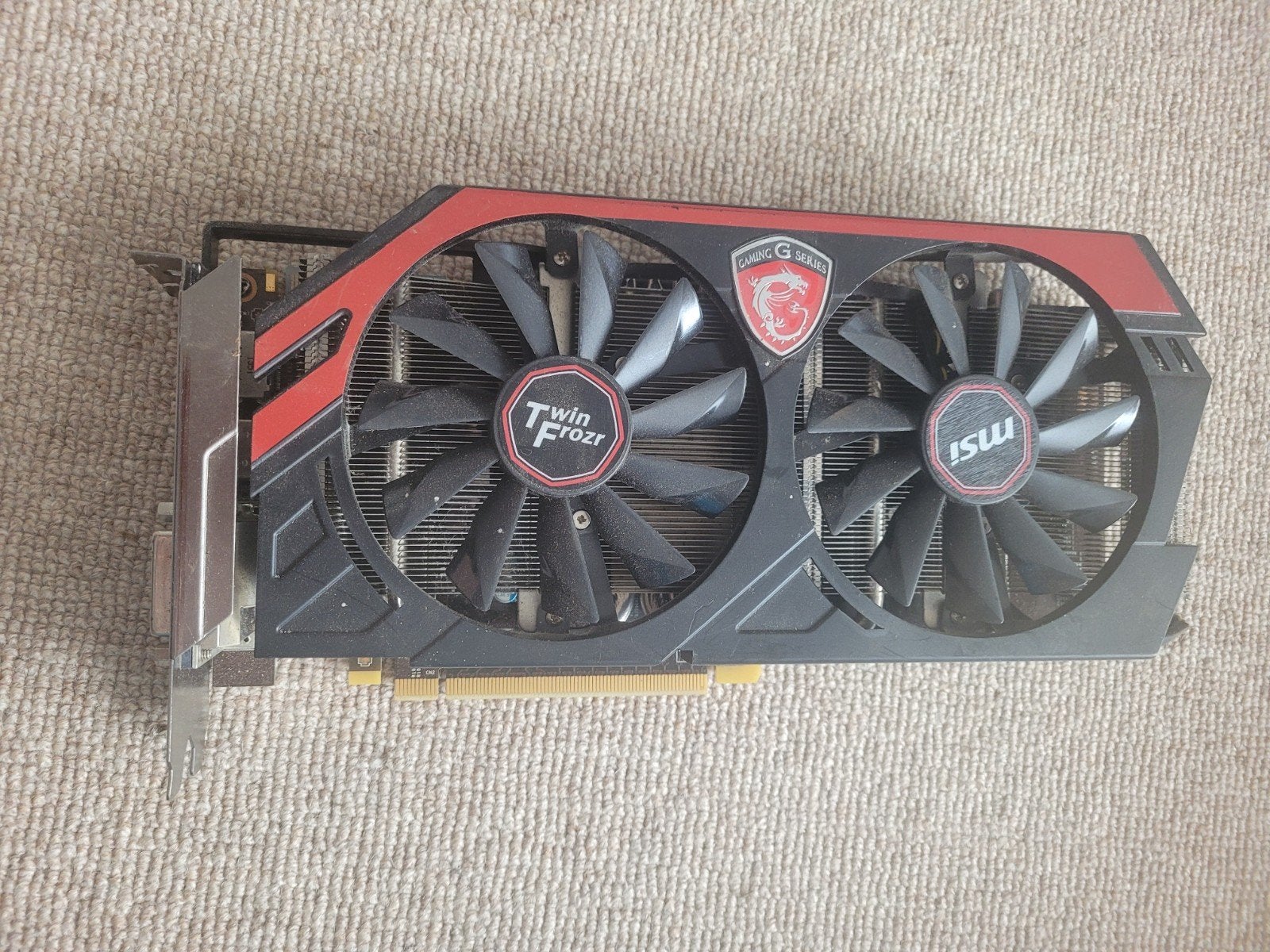 MSI N760 TF 2GD5/OC Gaming Grafische Kaart, Computers en Software, PCI-Express 3, Gebruikt, HDMI, Ophalen of Verzenden