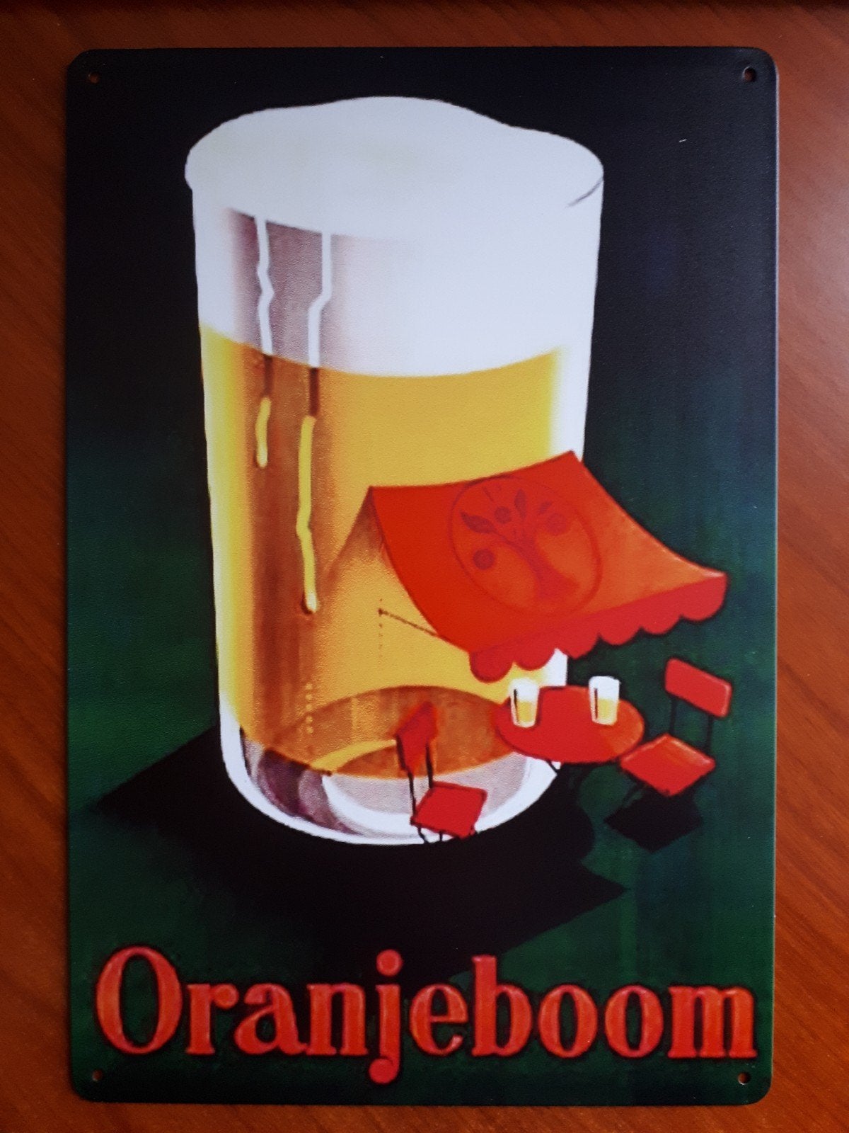 Oranjeboom 20x30 cm Metalen Reclamebord, Verzenden, Nieuw, Reclamebord