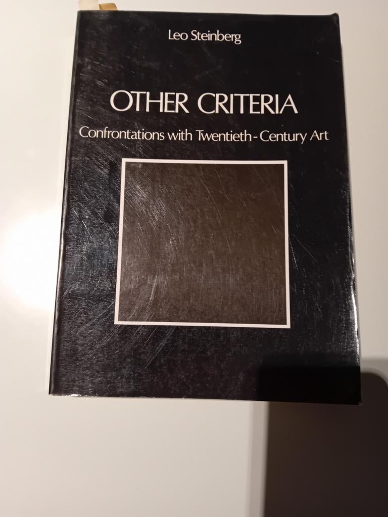 Other Criteria: Confrontations with Twentieth-Century Art, Boeken, Kunst en Cultuur | Beeldend, Ophalen of Verzenden, Gelezen