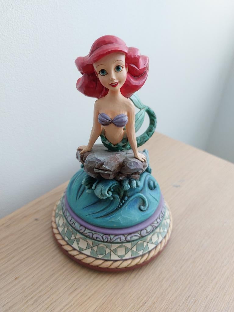 Jim shore ariel, Ophalen of Verzenden, Zo goed als nieuw, Beeldje of Figuurtje