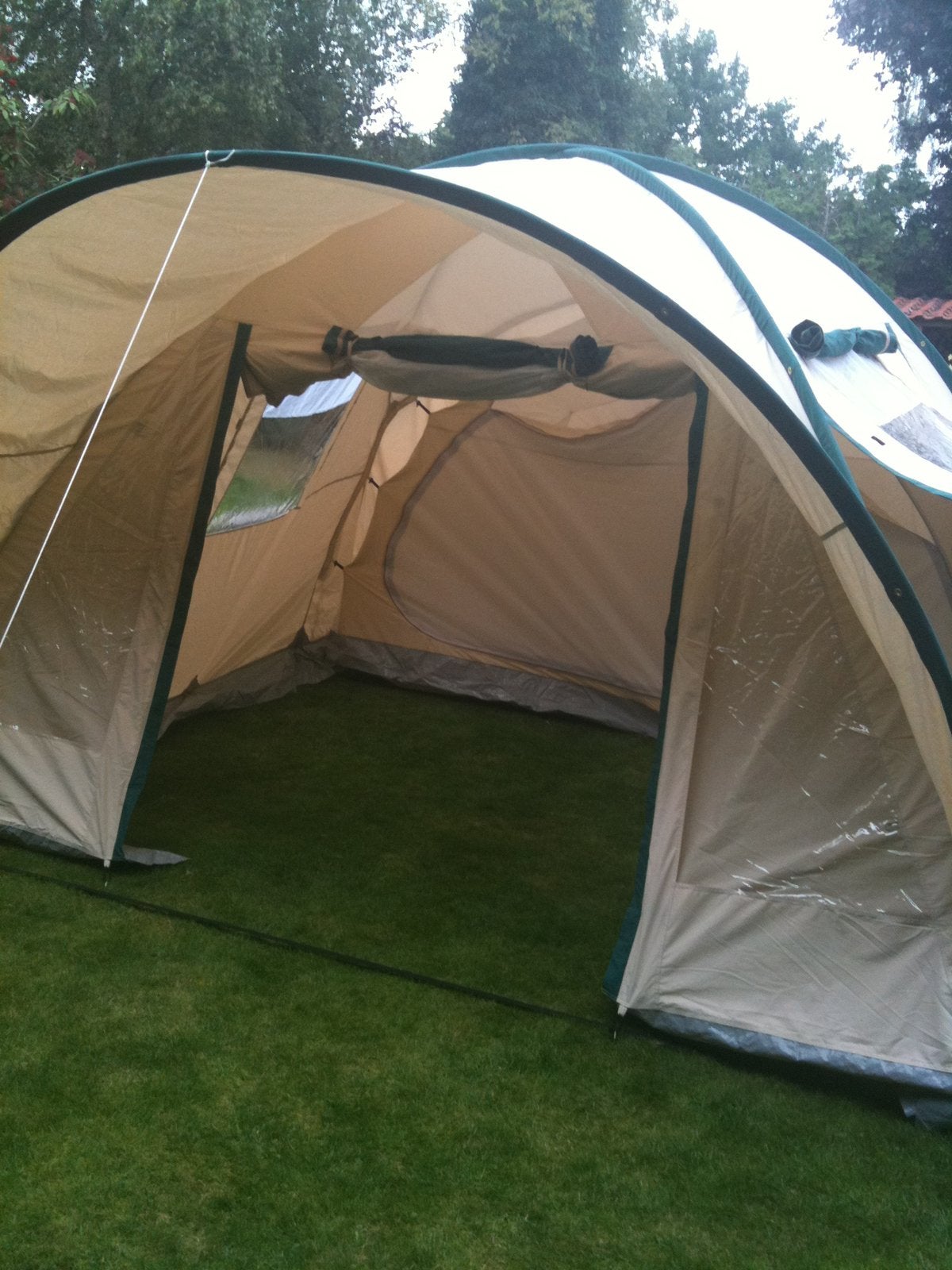 Katoenen tent van Obelink 4-6 pers., Caravans en Kamperen, Ophalen, Zo goed als nieuw