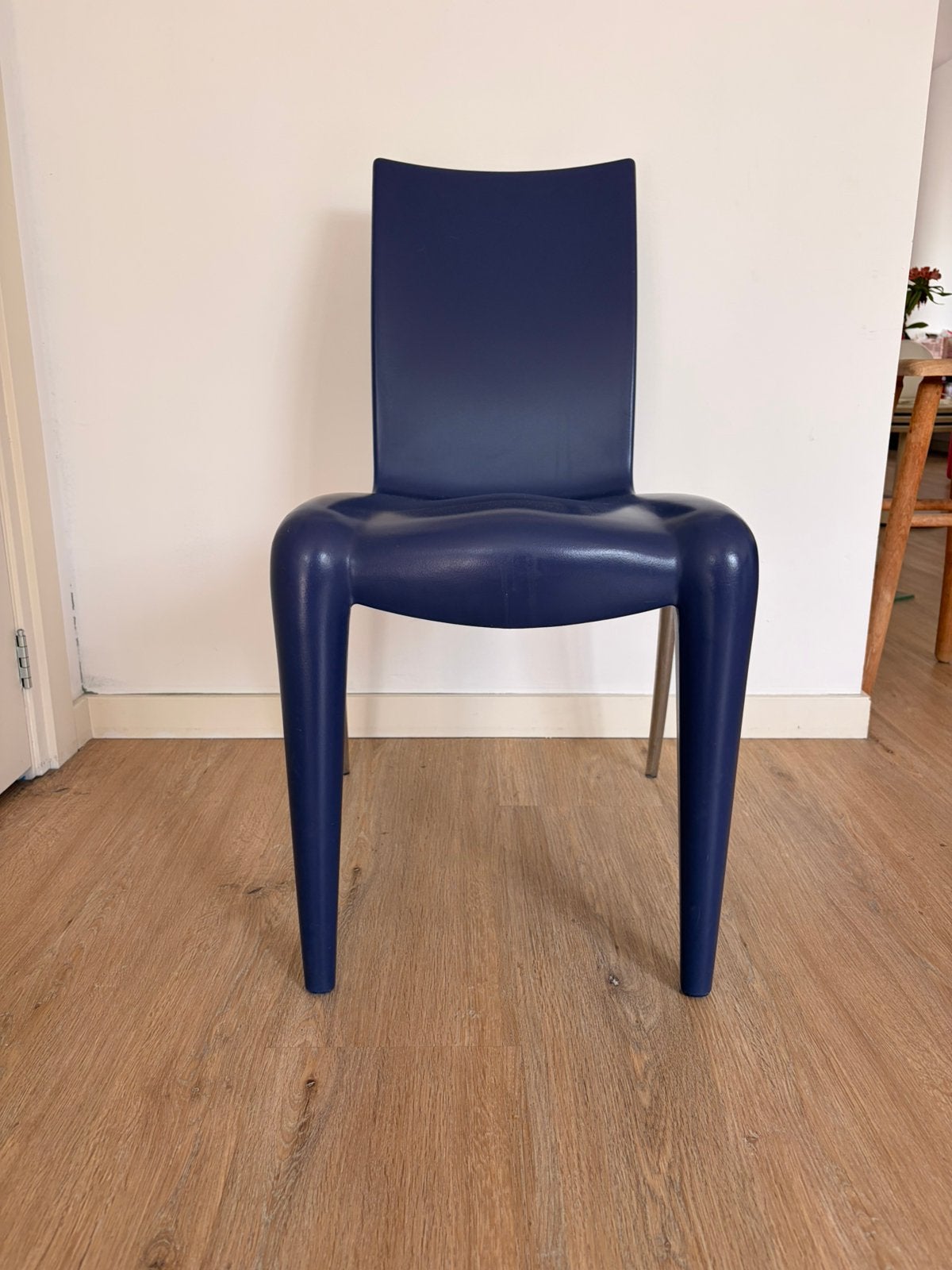 2x Vitra Louis 20 stoelen – Philippe Starck – blauw, Ophalen, Kunststof, Gebruikt, Twee