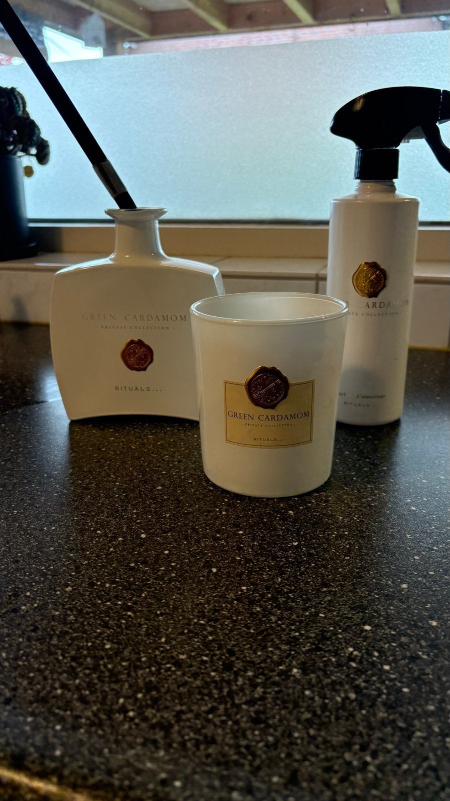 Rituals Green Cardamom geurstokjes navulling, Ophalen of Verzenden, Nieuw, Wit, Glas