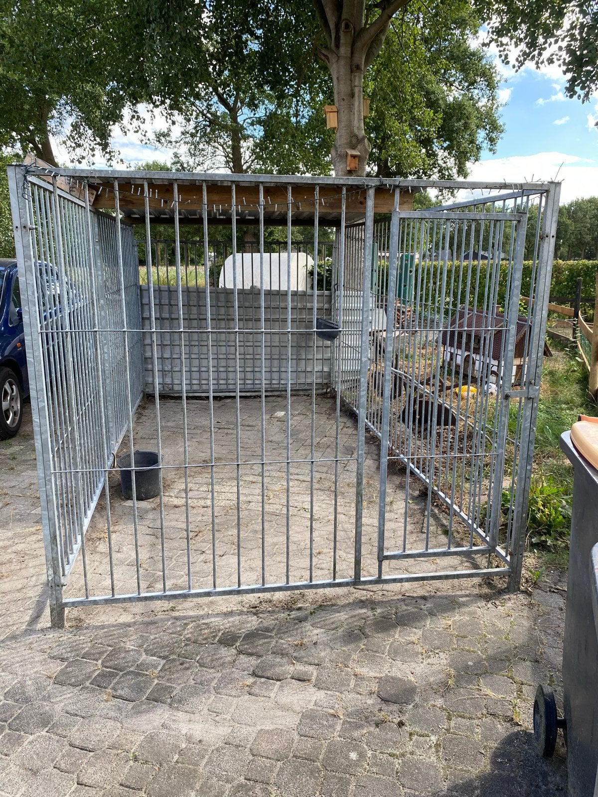Prima hondenkennel 2 x 4 meter met schuildak, Ophalen, 110 cm of meer, 100 cm of meer
