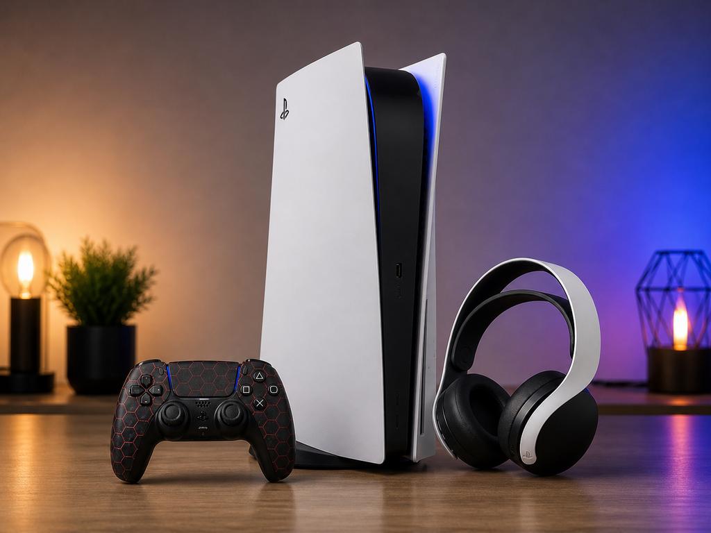 PlayStation 5 Digital + Custom Controller + Pulse 3D Headset, Ophalen of Verzenden, Zo goed als nieuw