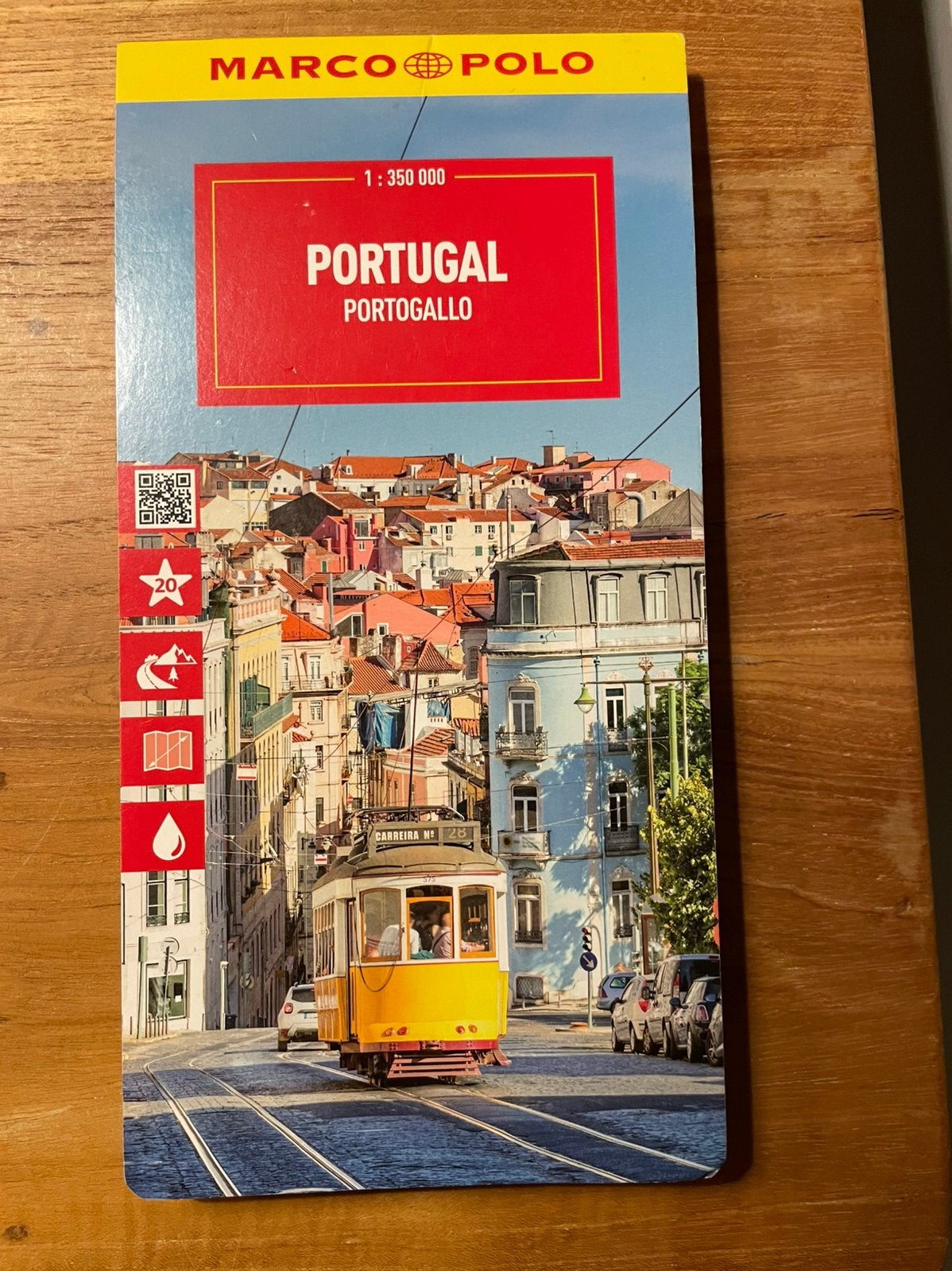 Wegenkaart Portugal, 2000 tot heden, Europa Overig, Ophalen of Verzenden, Landkaart