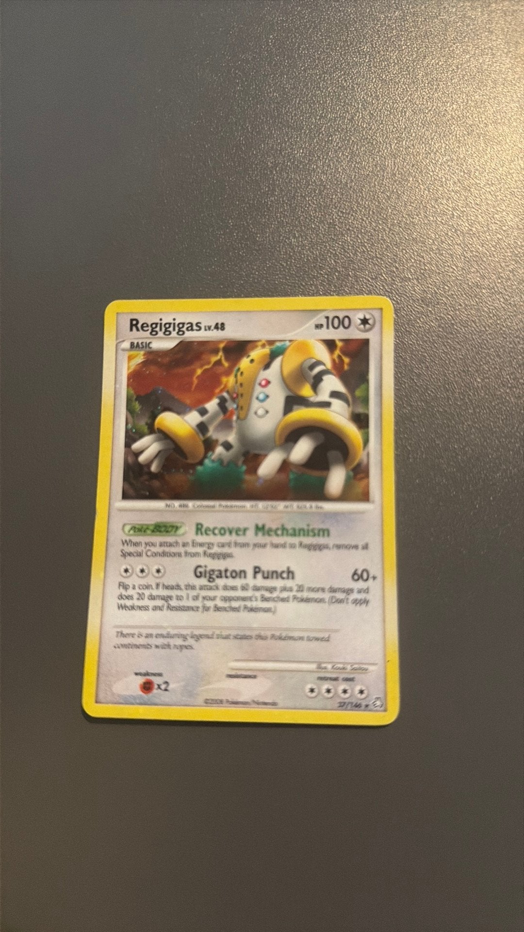 Pokémon Regigigas, Ophalen of Verzenden, Zo goed als nieuw