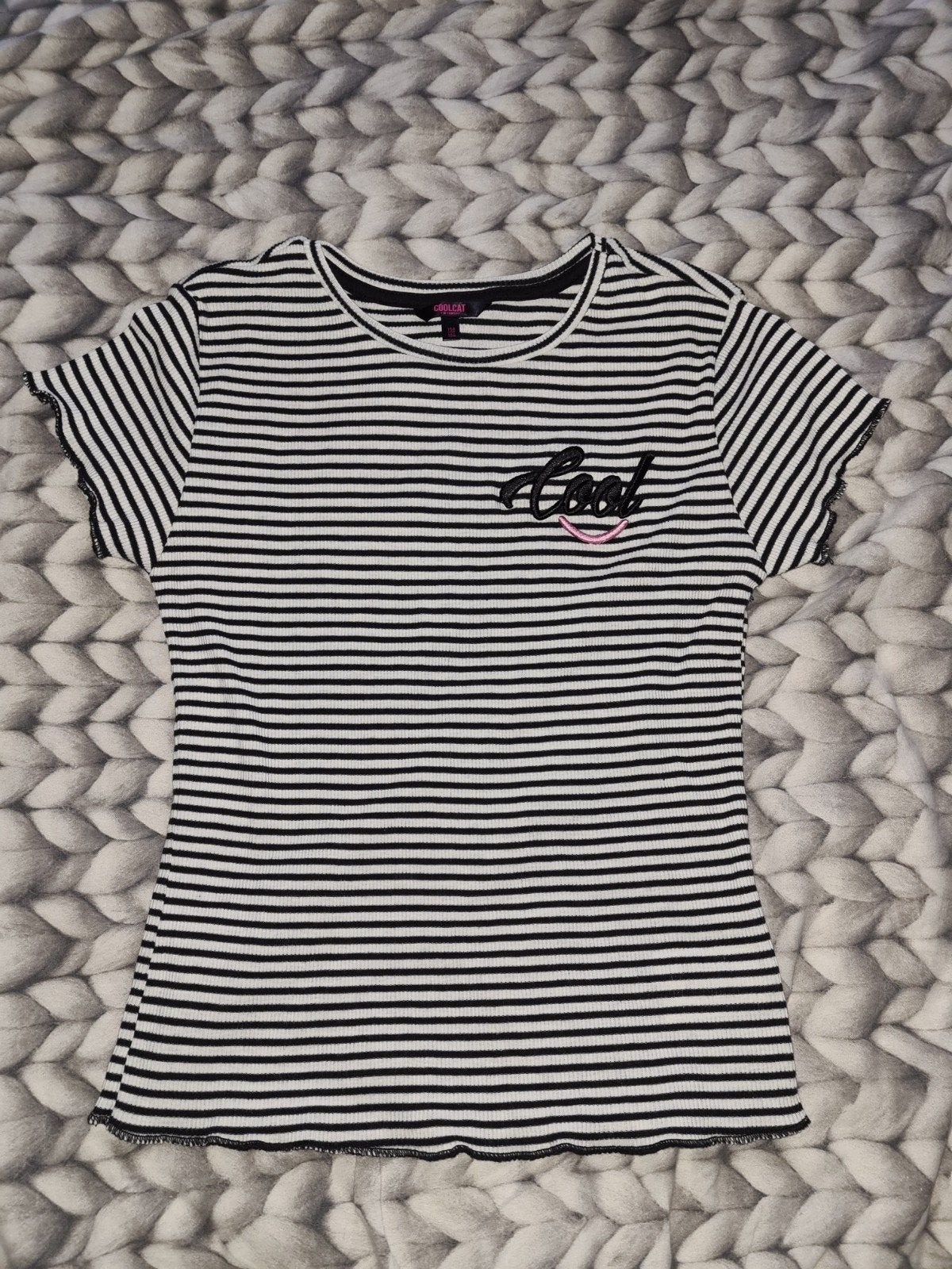 Streep shirt 158 meisje super leuk, Meisje, Coolcat, Ophalen of Verzenden, Zo goed als nieuw
