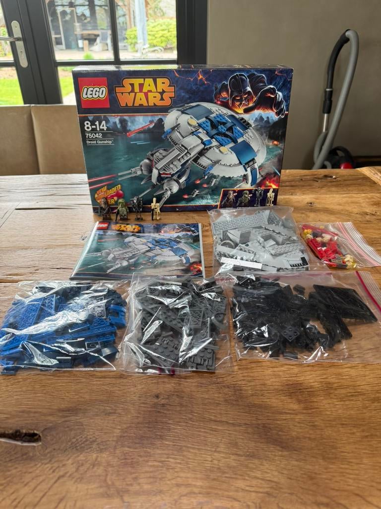 Lego star wars set 75042 droid gunship compleet met doos, Star Wars, Lego, Ophalen of Verzenden, Zo goed als nieuw